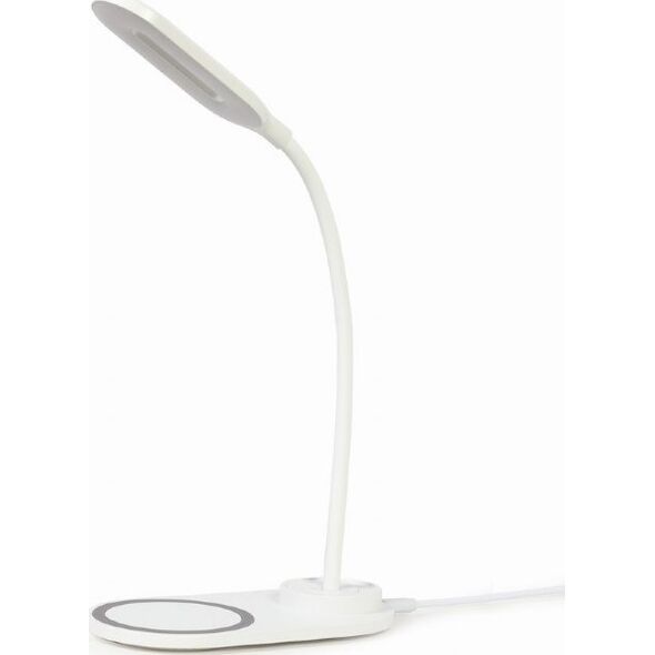 Lampka biurkowa Gembird biała  (TA-WPC10-LED-01-W)
