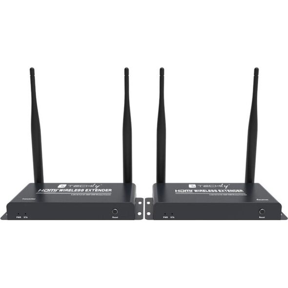 System przekazu sygnału AV Techly Techly Bezprzewodowy Extender HDMI FullHD 1080p*60Hz do 200m 5.8GHz
