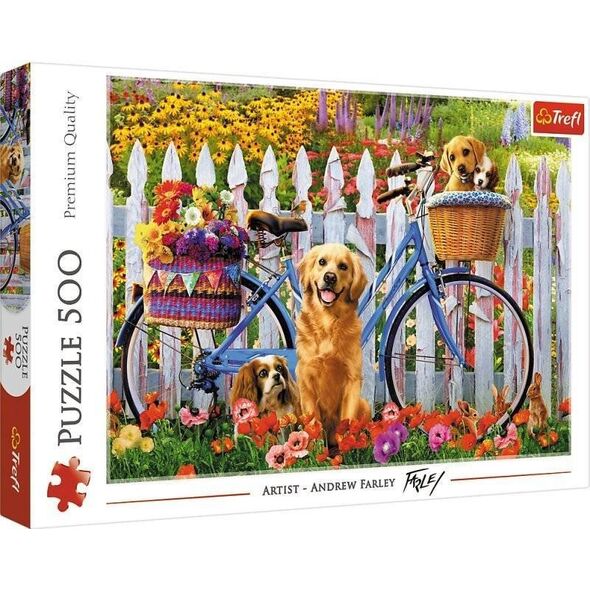 Trefl Puzzle 500el Pieska przygoda 37450 Trefl