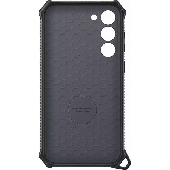 Samsung Etui Samsung Rugged Gadget Case do Samsung Galaxy S23+ Plus pancerny pokrowiec ring holder podstawka szare