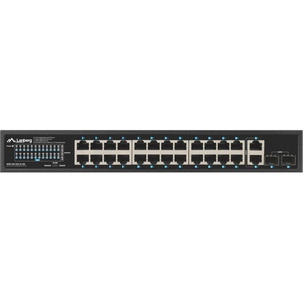 Switch Lanberg RSGE-24P-2GE-2S-360