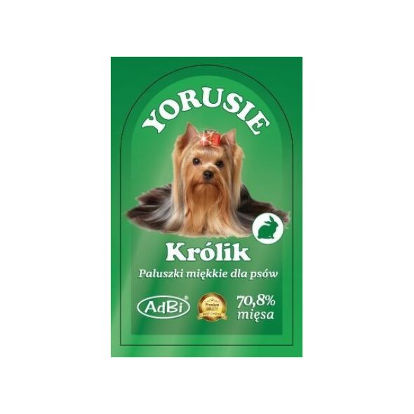 ADBI Adbi 250g Przysmak dla Psa Yorusie Paluszki Królik