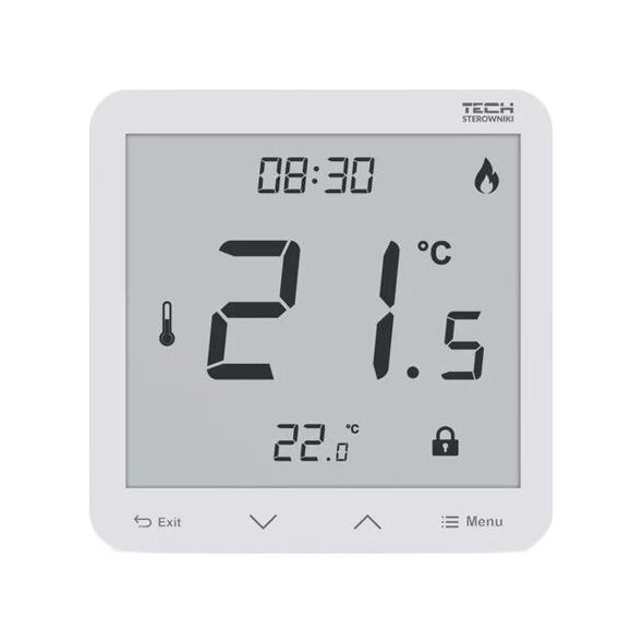 Tech Regulator pokojowy przewodowy dwustanowy R-10s Plus do listwy L-10, biały STR10SPWH