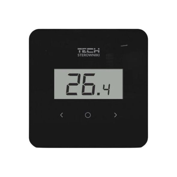 Tech Regulator pokojowy przewodowy R-12B do listwy L-X i L-12 dedykowany, czarny STR12BBK