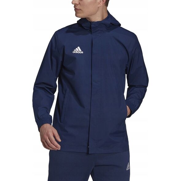 Kurtka męska Adidas Entrada 22 All Weather granatowa r. S
