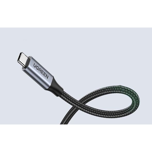 Kabel USB Ugreen USB-C - USB-C 0.5 m Czarny (80810B)