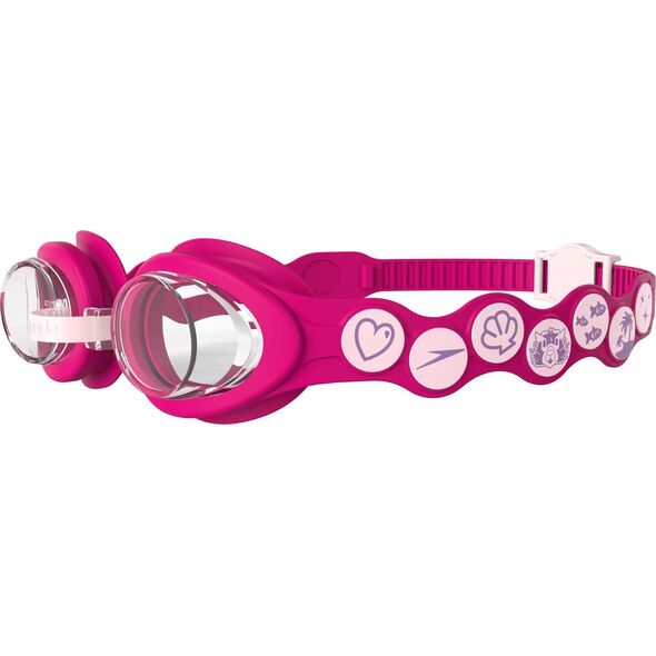 Speedo Okulary Pływackie Junior Sea Squad Pink/White