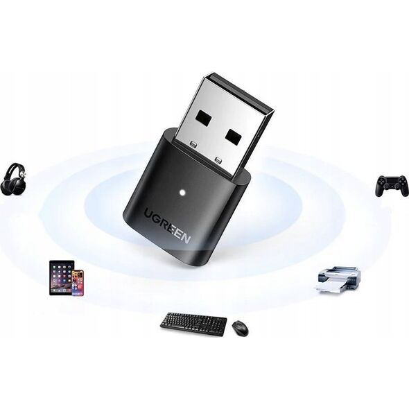 Adapter USB Ugreen Adapter USB UGREEN CM390 Bluetooth 5.0 (czarny)