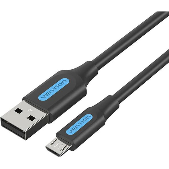 Kabel USB Vention USB-A - microUSB 1 m Czarny (COLBF)