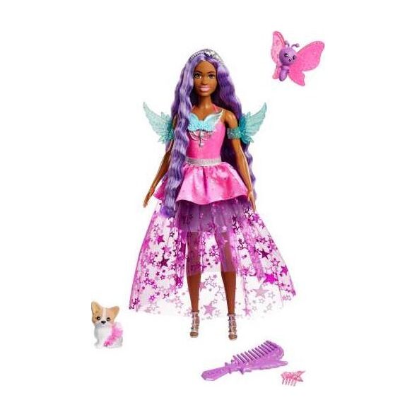 Lalka Barbie Mattel A Touch of Magic™ Szczypta Magii Barbie „Brooklyn” z długimi włosami  (HLC33)