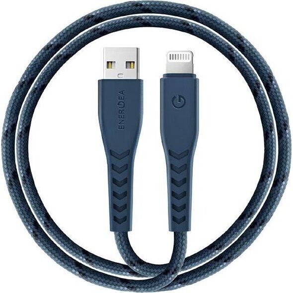 Kabel USB Energea USB-A - Lightning 1.5 m Niebieski (CBL-NF-BLU150)