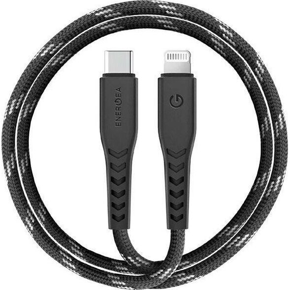Kabel USB Energea USB-C - Lightning 3 m Czarny (CBL-NFCL-BLK300)