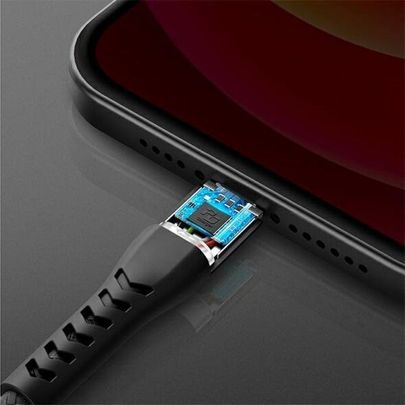 Kabel USB Energea USB-C - Lightning 1.5 m Czarny (CBL-NFCL-BLK150)