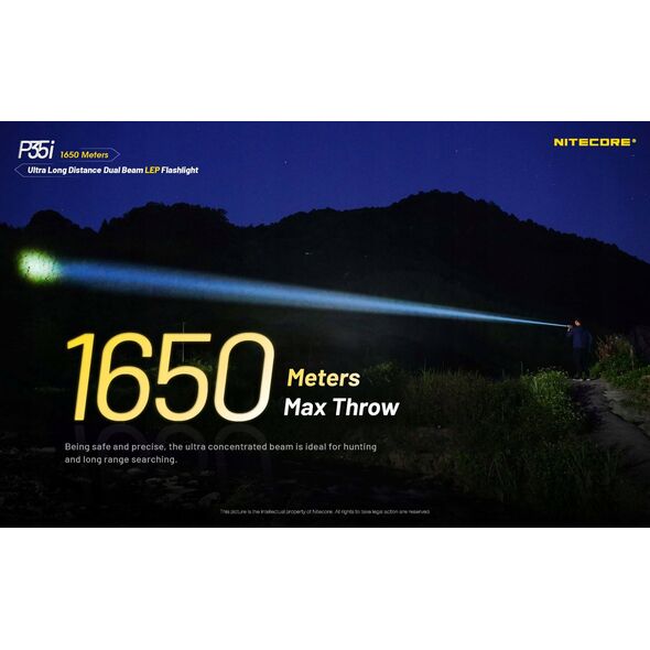 Latarka Nitecore FLASHLIGHT PRECISE SERIES/3000 LUMENS P35I NITECORE