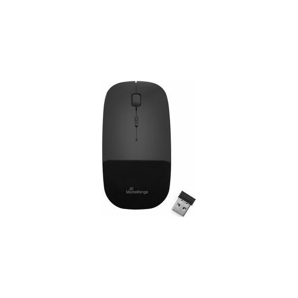Mysz MediaRange MOUSE USB OPTICAL WRL/BLACK MROS215 MEDIARANGE