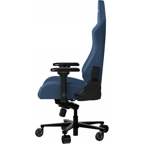 Fotel Lorgar LORGAR Ace 422, Gaming chair, Anti-stain durable fabric, 1.8 mm metal frame, multiblock mechanism, 4D armrests, 5 Star aluminium base, Class-4 gas lift, 75mm PU casters, Blue