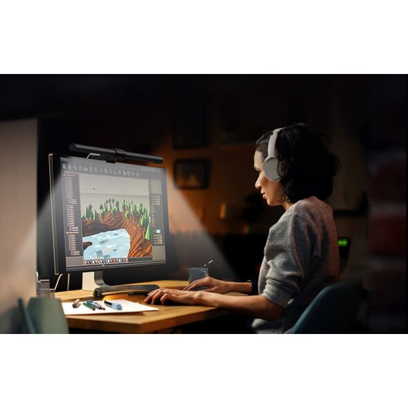 Elesense Lampa na monitor Elesense E1132 (czarna)