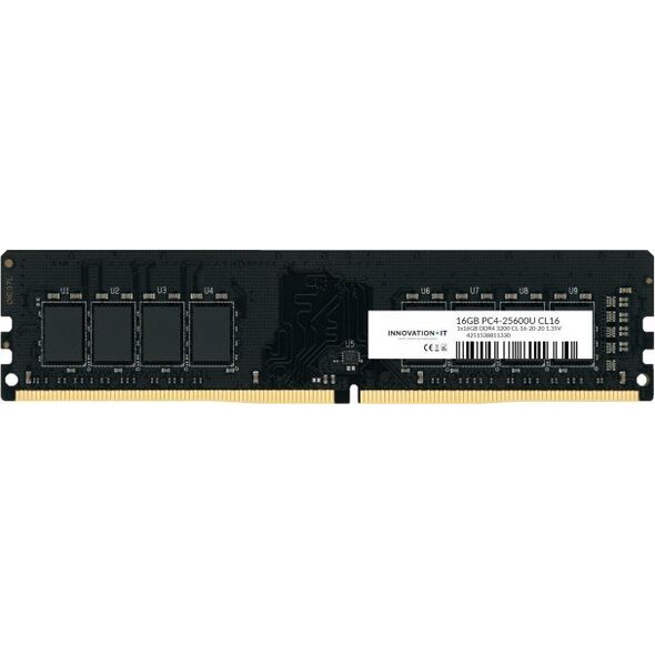 Pamięć Innovation IT DDR4, 16 GB, 3200MHz, CL16 (4251538811330)