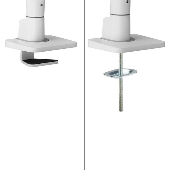 Neomounts Uchwyt biurkowy na 2 monitory 17" - 27" (DS75S-950WH2)
