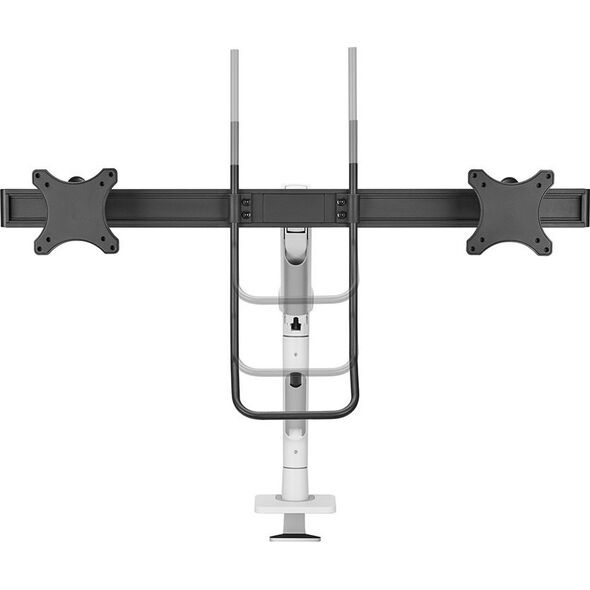 Neomounts Uchwyt biurkowy na 2 monitory 17" - 27" (DS75S-950WH2)