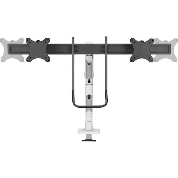 Neomounts Uchwyt biurkowy na 2 monitory 17" - 27" (DS75S-950WH2)