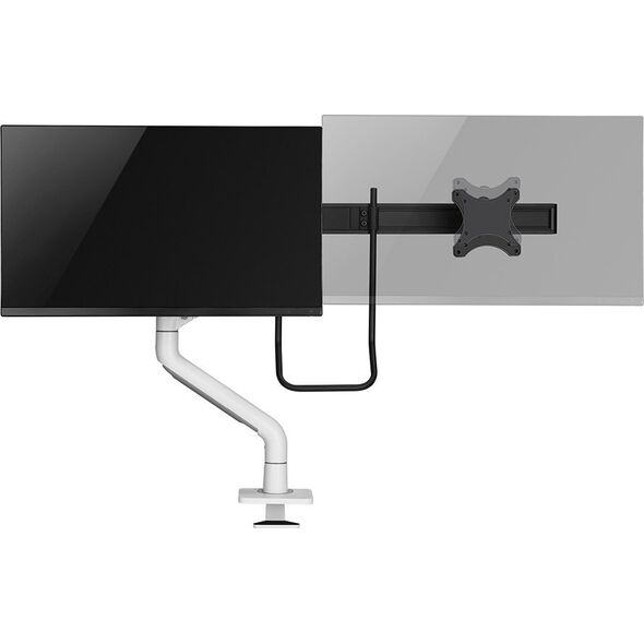 Neomounts Uchwyt biurkowy na 2 monitory 17" - 27" (DS75S-950WH2)