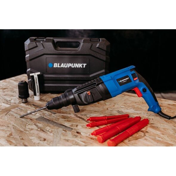 Wiertarka Blaupunkt WIERTARKA UDAROWA ID-8010 (900W, 3000 OBR/MIN., UDAR, ŚRED. drewno 25 mm, beton 13 mm, stal 10 mm, UCHWYT)