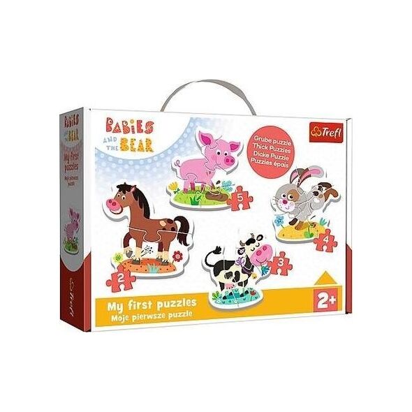 Trefl Puzzle Baby Classic - Na farmie TREFL