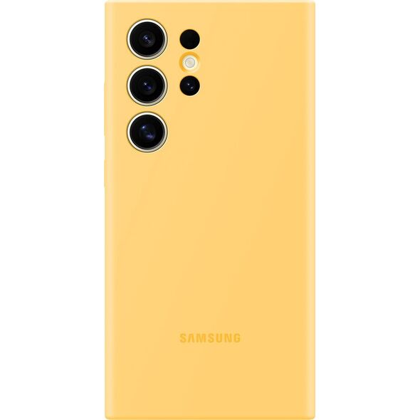 Samsung Etui Samsung Silicone Case Galaxy S24 Ultra żółte