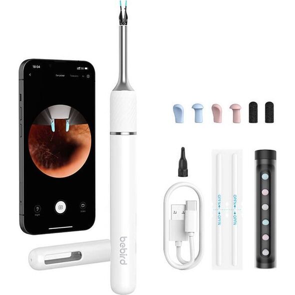 Bebird Otoskop z kamerą do czyszczenia uszu Bebird Note 5 (biały)