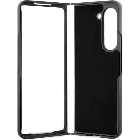 Karl Lagerfeld Karl Lagerfeld KLHCZFD5SAPKINPK Z Fold5 F946 hardcase czarny/black Saffiano Monogram Ikonik Pin