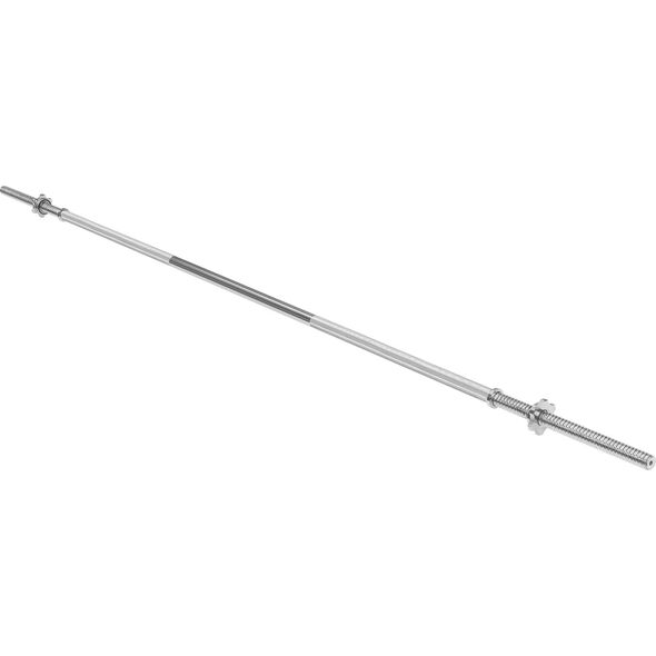 Rebel Gryf prosty stalowy chromowany gwintowany zaciski sztanga 180cm 24mm Rebel