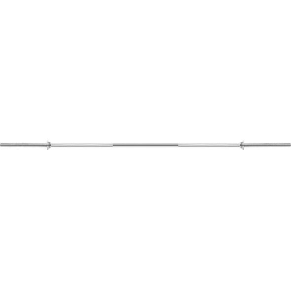 Rebel Gryf prosty stalowy chromowany gwintowany zaciski sztanga 180cm 24mm Rebel