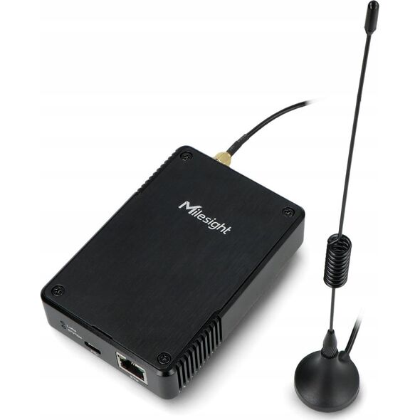 MILESIGHT Milesight UG56 Bramka LoraWan Przemysłowa Wewnętrzna PoE Wi-Fi Anteny Zewnętrzne MQTT Programowalna Python-SDK, Node-RED