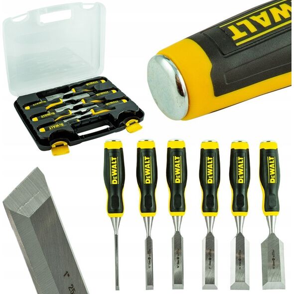 Dewalt DŁUTA DO DREWNA ZESTAW 6 SZT. (DWHT16852-9)
