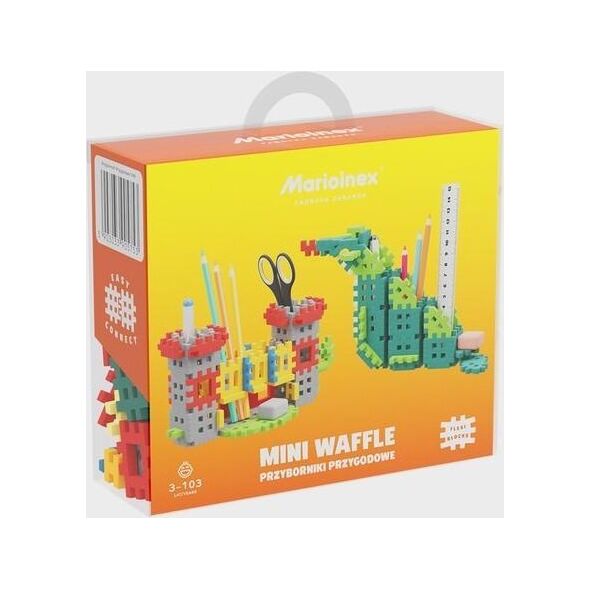 Marioinex Klocki konstrukcyjne Mini Waffle - Przyborniki przygodowe