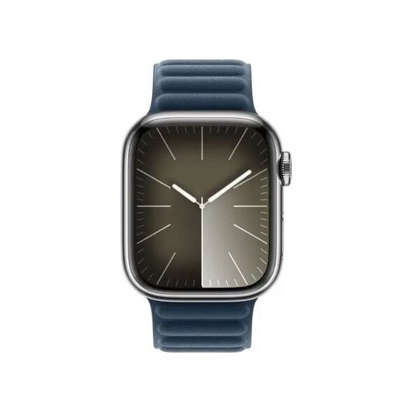 Apple Pasek karbowany magnetyczny w kolorze głębi oceanu do koperty 41 mm - rozmiar M/L