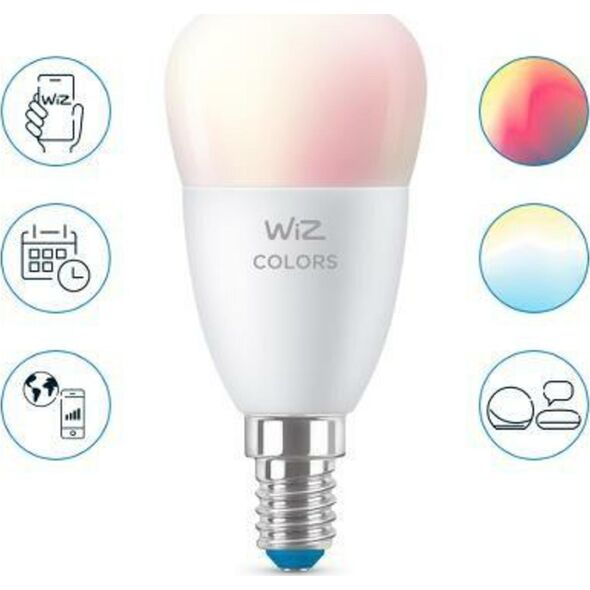 WiZ WiZ,Luster E14,4,9W,2200-6500 (RGB),P45,E14,1 pcs lightsource
