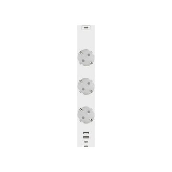 Listwa zasilająca Woox WOOX R6132 Inteligentna Smart listwa WiFi, 3 gniazda AC, 2 porty USB 2.0, 2 porty USB-C