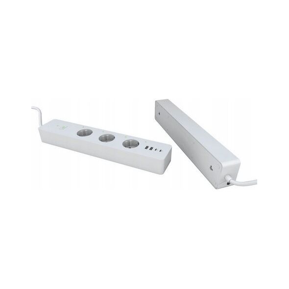 Listwa zasilająca Woox WOOX R6132 Inteligentna Smart listwa WiFi, 3 gniazda AC, 2 porty USB 2.0, 2 porty USB-C