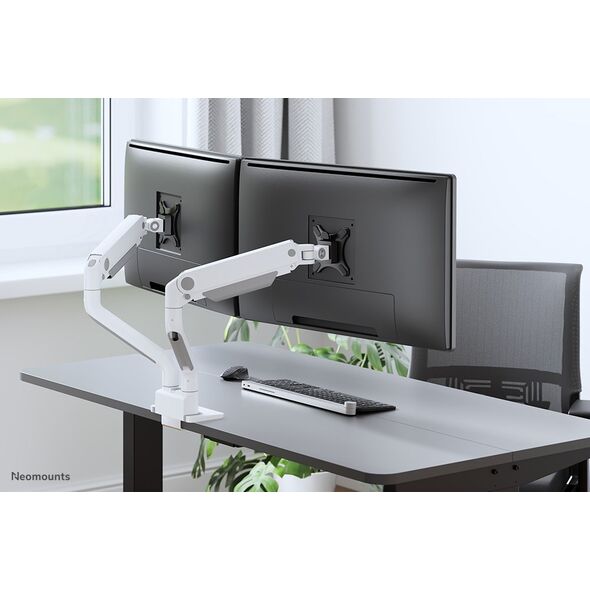 Neomounts Uchwyt biurkowy na 2 monitory 17" - 35" (DS70S-950WH2)