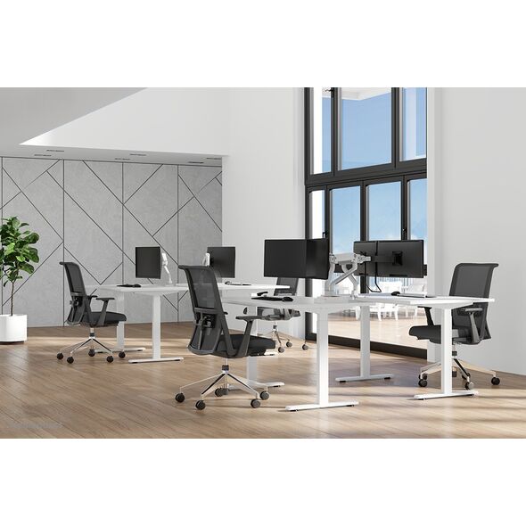 Neomounts Uchwyt biurkowy na 2 monitory 17" - 35" (DS70S-950WH2)