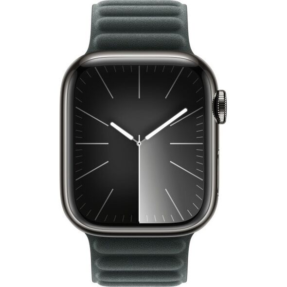 Apple Pasek karbowany magnetyczny w kolorze wiecznej zieleni do koperty 41 mm - rozmiar M/L
