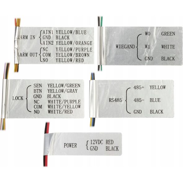 Hikvision Zamek szyfrowy z czytnikiem RFID (DS-K1T805MBWX)