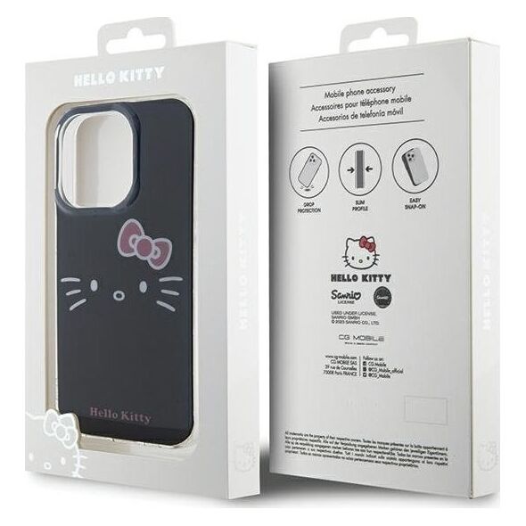 Hello Kitty Hello Kitty Hkhcp15Xhkhlk Iphone 15 Pro Max 6.7" Czarny/Black Hardcase Iml Kitty Face