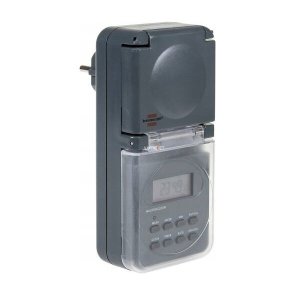 Brennenstuhl DIGITAL TIME SWITCH GRAY WEEKLY