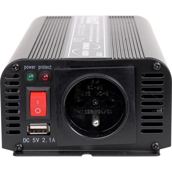 Przetwornica Volt Przetwornica Volt Polska Sinus 500/1000W 12V / 230V