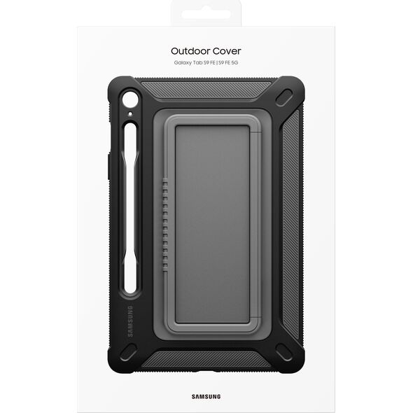 Etui na tablet Samsung Etui Samsung EF-RX510CBEGWW Tab S9 FE czarny/black Outdoor Cover