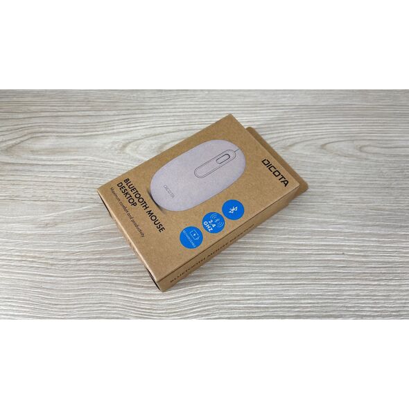 Mysz Dicota DICOTA Wireless Mouse BT/2.4G DESKTOP white