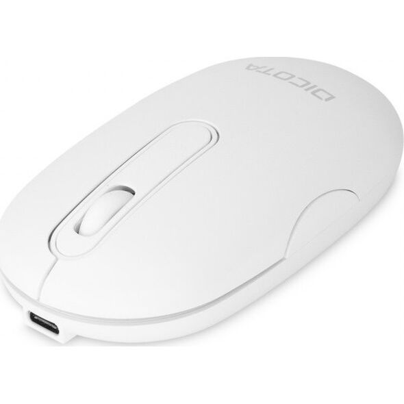 Mysz Dicota DICOTA Wireless Mouse BT/2.4G DESKTOP white